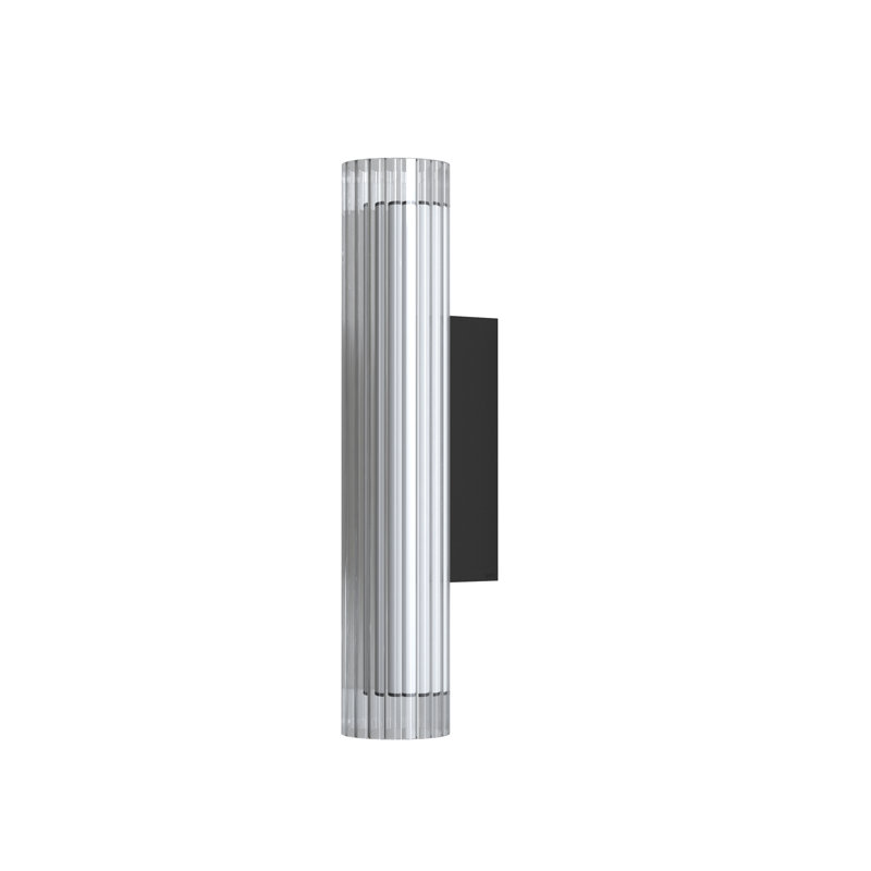 io 2700K, Matt Black, 470 Lumens, 16.54" H x 3.15" W x 5.28" D