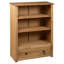 Maloney 110cm H x 80cm W Solid Wood Standard Bookcase-971195587