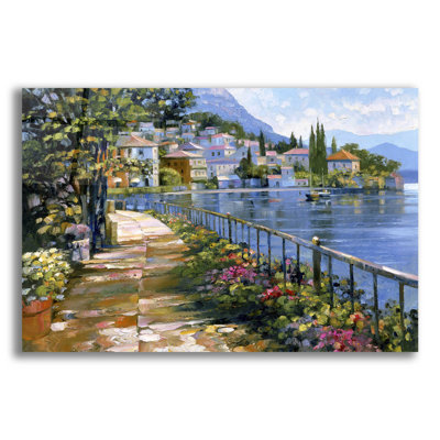 " Sunlit Stroll " Painting