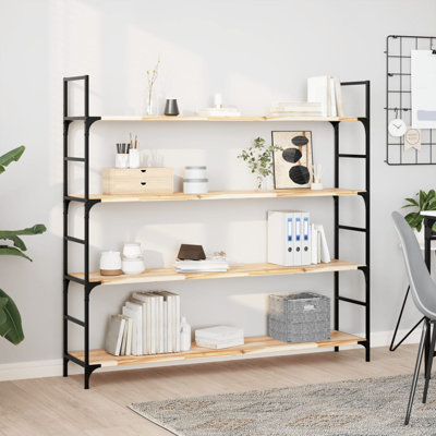 Floating Shelves 3 Pcs Solid Wood Acacia