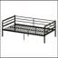 Lit mezzanine pour enfants avec cadre en métal de style canapé