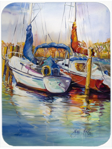 Planche à découper en verre caroline trésors mississippi s Sailboat
