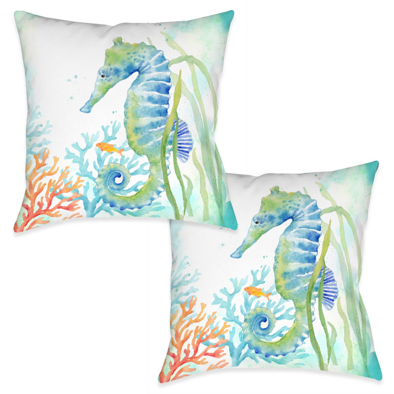 Coussin décoratif Laural Home Sea Life