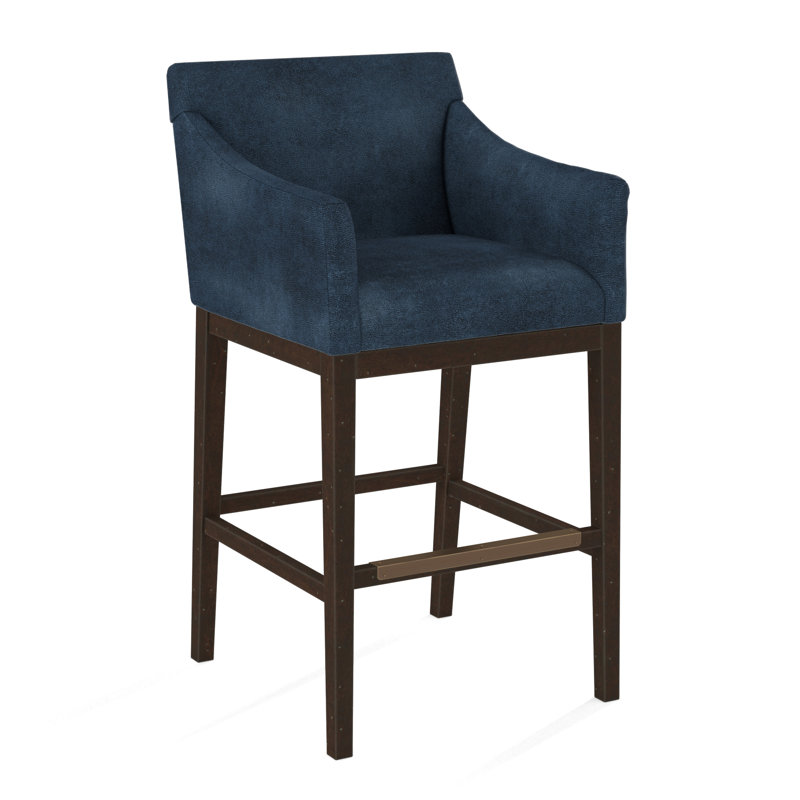 Upholstered Stool, Espresso, 61614-35