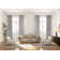 Rideau simple extra long et extra large en velours mat luxueux