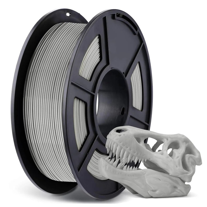 Matériau de filament pour imprimante 3D 1,75 mm, haute précision de 0,02 mm, sans emmêlement, bobine de 1 kg, options multicolores