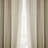 Armita Italian Faux Linen Room Darkening Curtains for Bedroom & Living Room Curtains - Single Panel Window Curtains-1943634167-1943634166