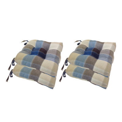 Coussin de chaise tissé