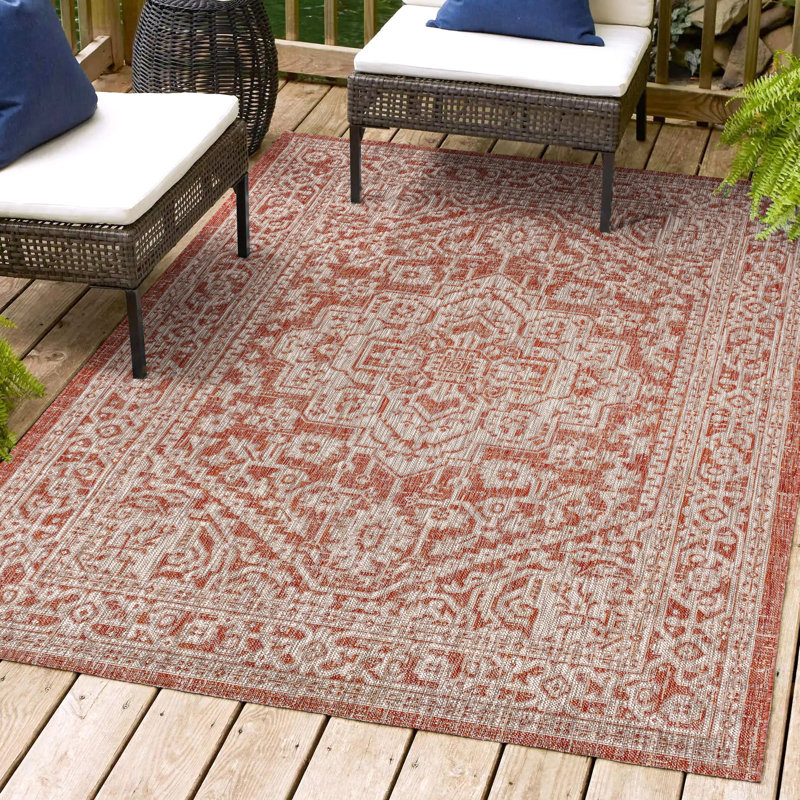 Tapis intérieur / extérieur Moten, Rectangle 10 pi x 14 pi