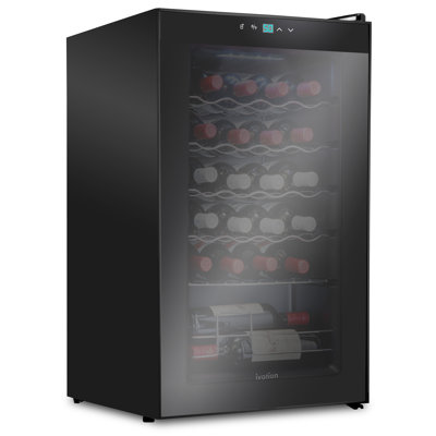 24 Bottle Single Zone Freestanding Wine Refrigerator