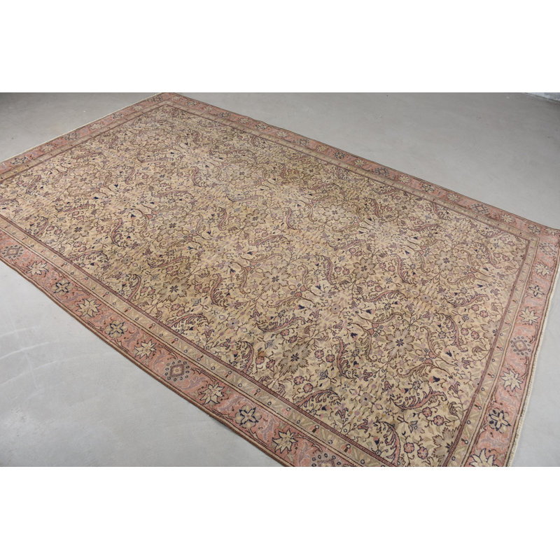 Tapis traditionnel en laine beige élégant Elegant 70,9 x 108,7 po