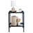 Living Room Black Side End Table