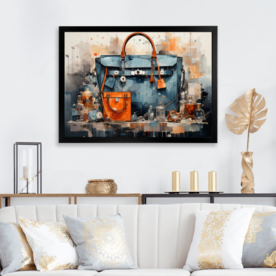 " Minimalim Black Handbag "