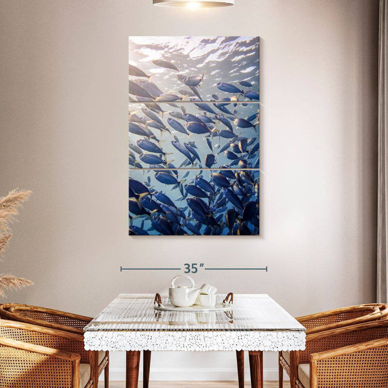 Brampt Curacao Fish, 50" H x 32" W