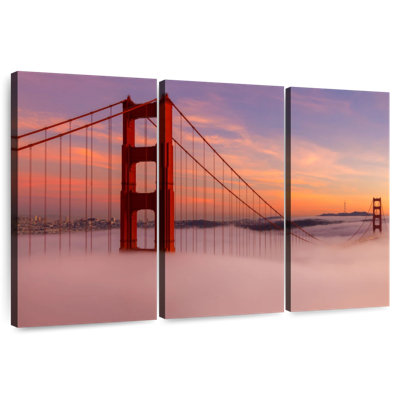 Lilie Golden Gate Bridge Clouds