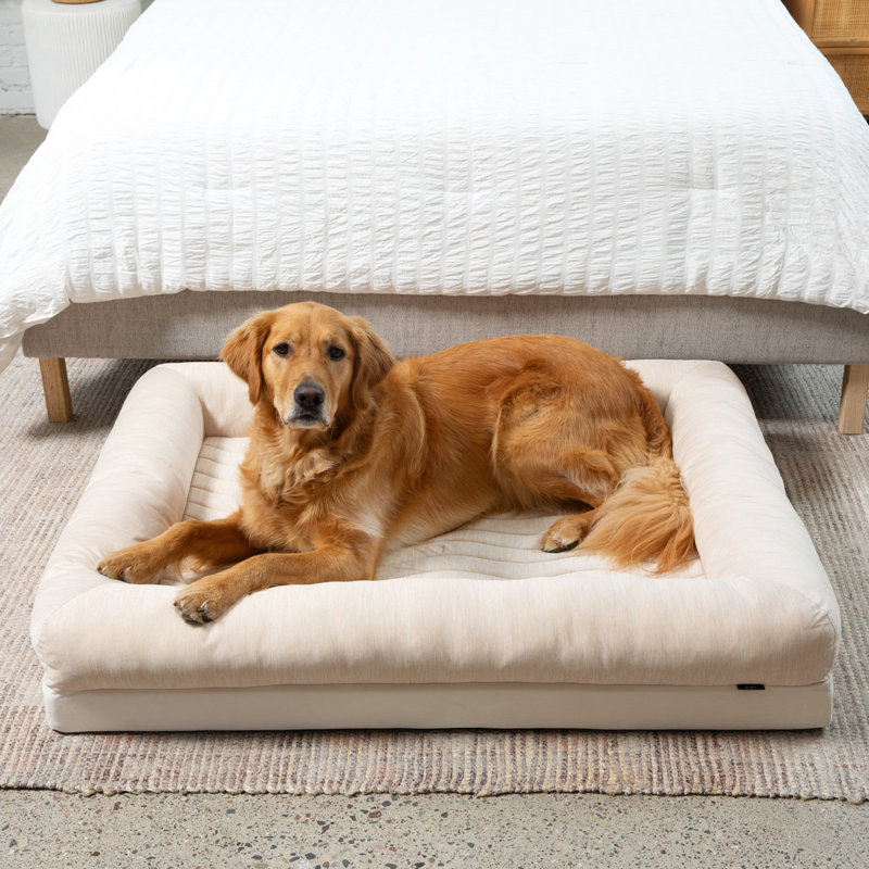 Lit pour chien à 4 traverses PupChill Cooling - Sable arctique