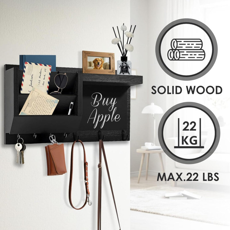 Pine Wall Organizer