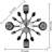 Tableware Kitchen Wall Clock-168891328