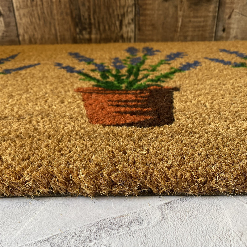 Sprouse Non-Slip Floral Indoor Doormat