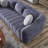 Snowy Roma Modern Curved Sofa With Channel Tufting And Rounded Arms – Upholstery-418993521