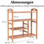 14 Pair Shoe Rack
