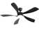 52" 5 - Blade Modern Ceiling Fan With Led Lights And Remote Control