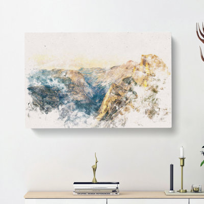 View Of Yosemite National Park - Wrapped Canvas Print