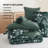 Bedsure Bed in a Bag - Reversible Flroal & Plant Pattern Printed with Comforters, Sheets, Pillowcases & Shams, 89GSM-110389510