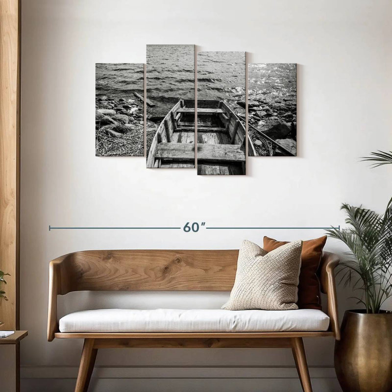 Karelia Lake Boat, 27" H x 43" W