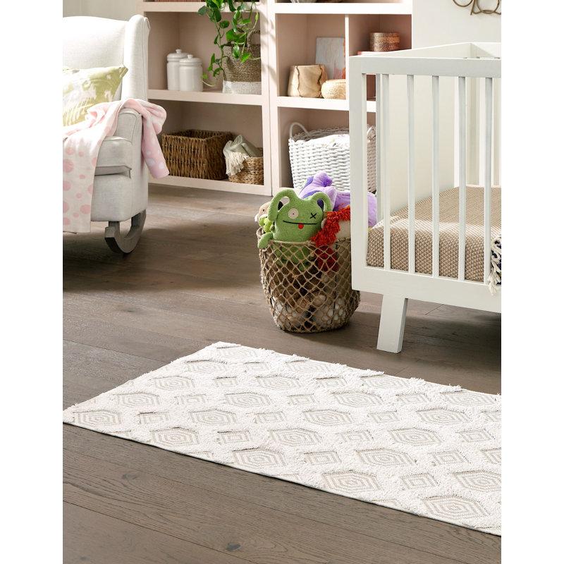 Jordalier Cotton Moroccan Indoor Rug, Runner 2'3" x 6'