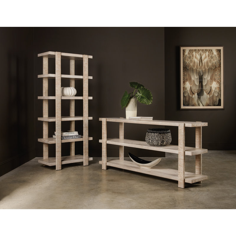 Chiseling 72'' W Console Table