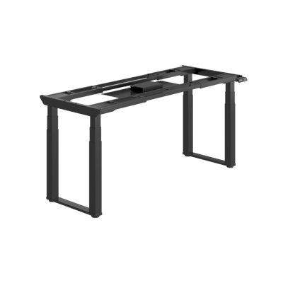 Structure de bureau électrique debout avec quatre moteurs et 3 étapes