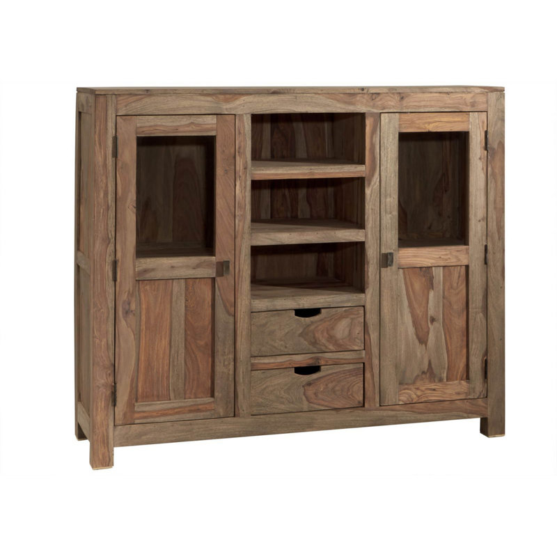 Nature 140cm Solid Wood Sideboard