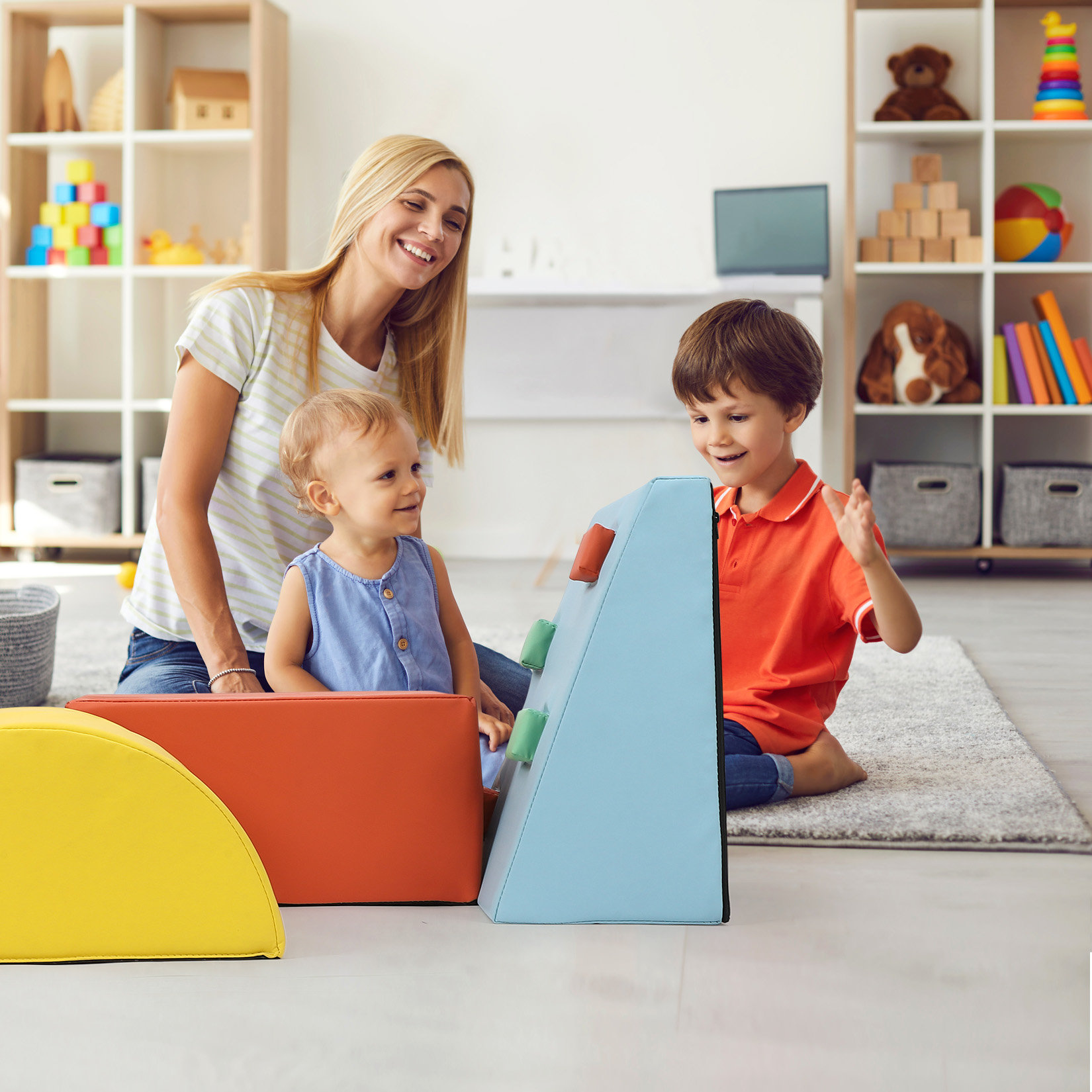 gaomon Soft Climbing Set,Foam Climbing Blocks For Toddlers , Climbing ...