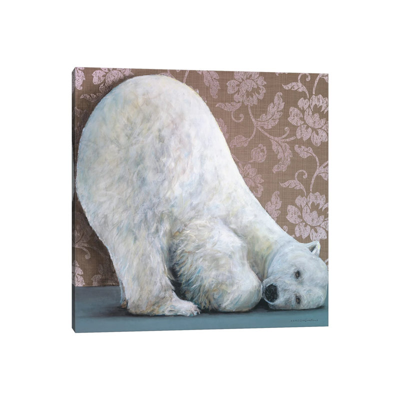 Unbearable by Kamdon Kreations - Wrapped Canvas Painting, 30.48 cm H x 30.48 cm W