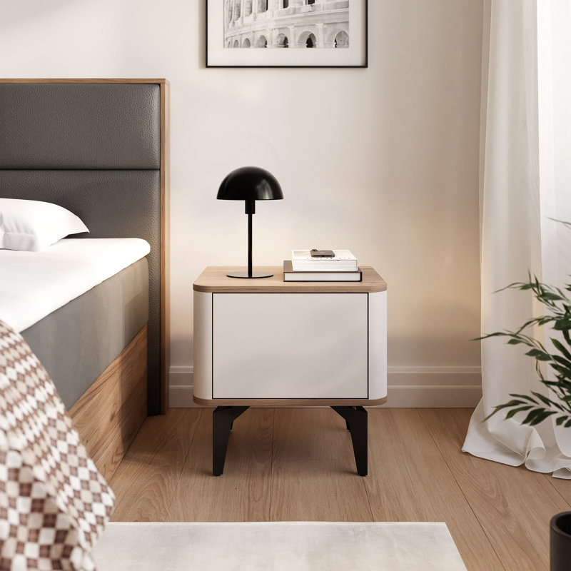 Manufactured Wood Bedside Table