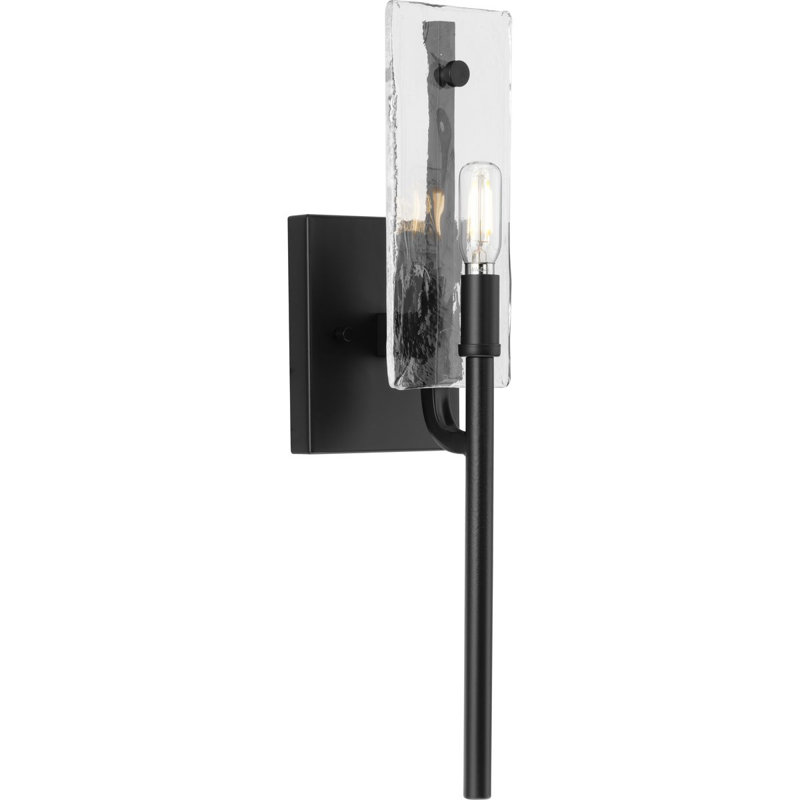 Applique murale bougie en acier Jodge