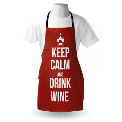 Keep Calm Bib Apron
