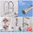 DORNBERG Pull Down Spray Kitchen Faucet-96873542