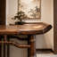 Nouvelle console en bois de style chinois.-850559634