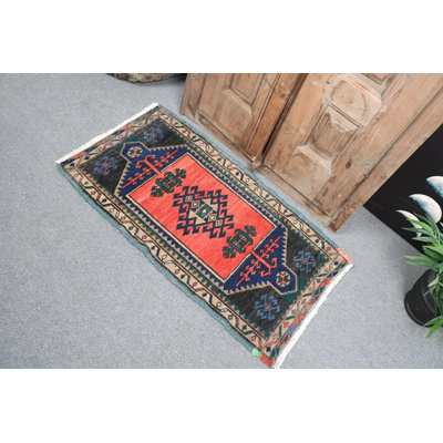 Tapis rectangulaire noué à la main