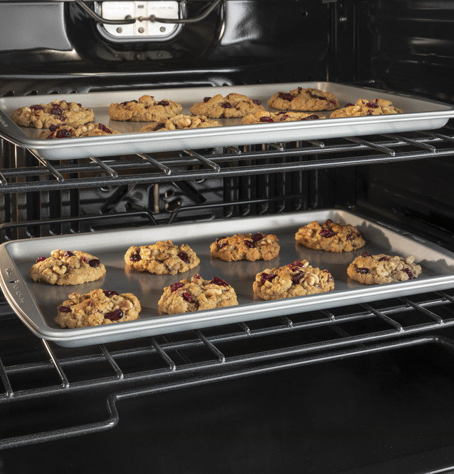 GE Appliances 27" 4.3 Cubic Feet Smart Electric Wall Oven with Soft Close Door