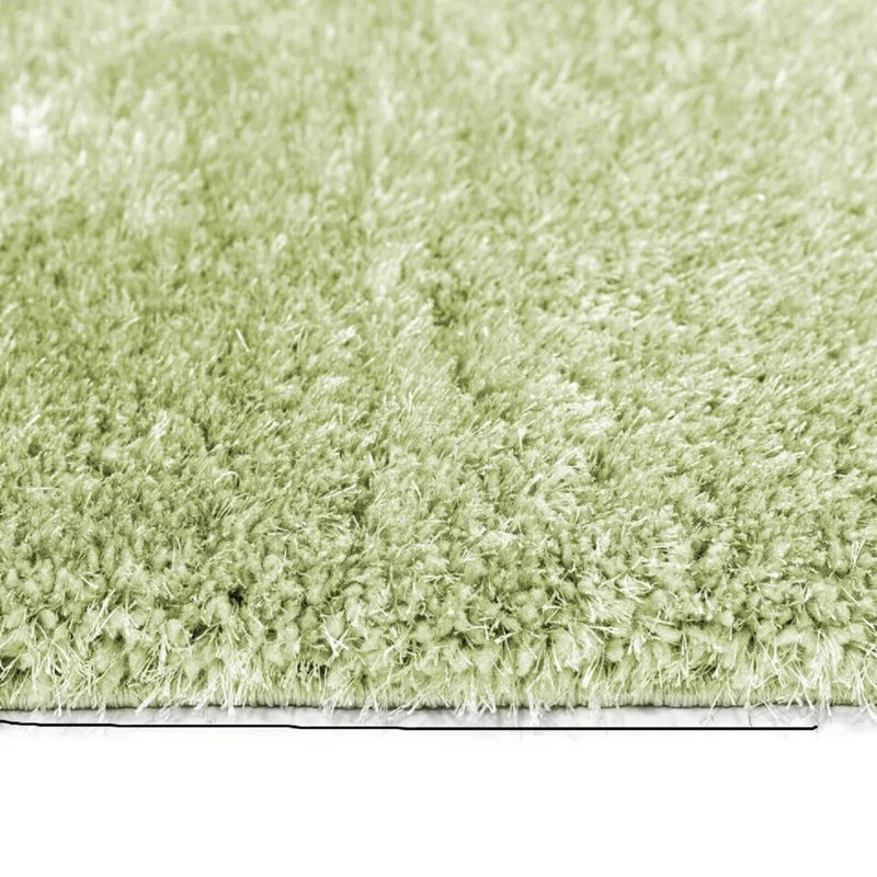 Solid Colour Shag Area Rug, Rectangle 200 x 290cm