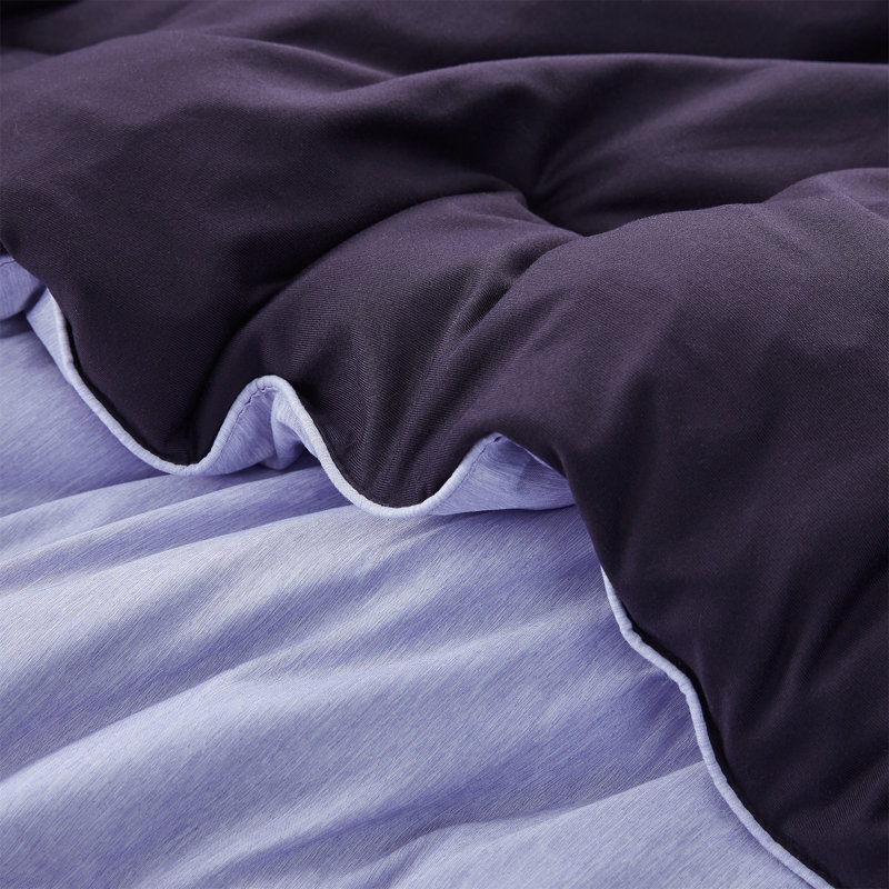 Lavender Yoga Pants Coma Inducer Oversized Lightweight Comforter Set, Twin Extra Long Comforter + 1 Standard Sham