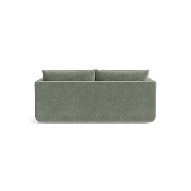 Eva Loveseat (70"), Velvet - Sage