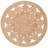 Phirun Natural Fiber Hand Woven Jute Solid Color Rug-1879456635
