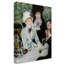 « the end of repas » par pierre-auguste renoir, reproduction de peinture à l’huile sur toile tendue-242321652