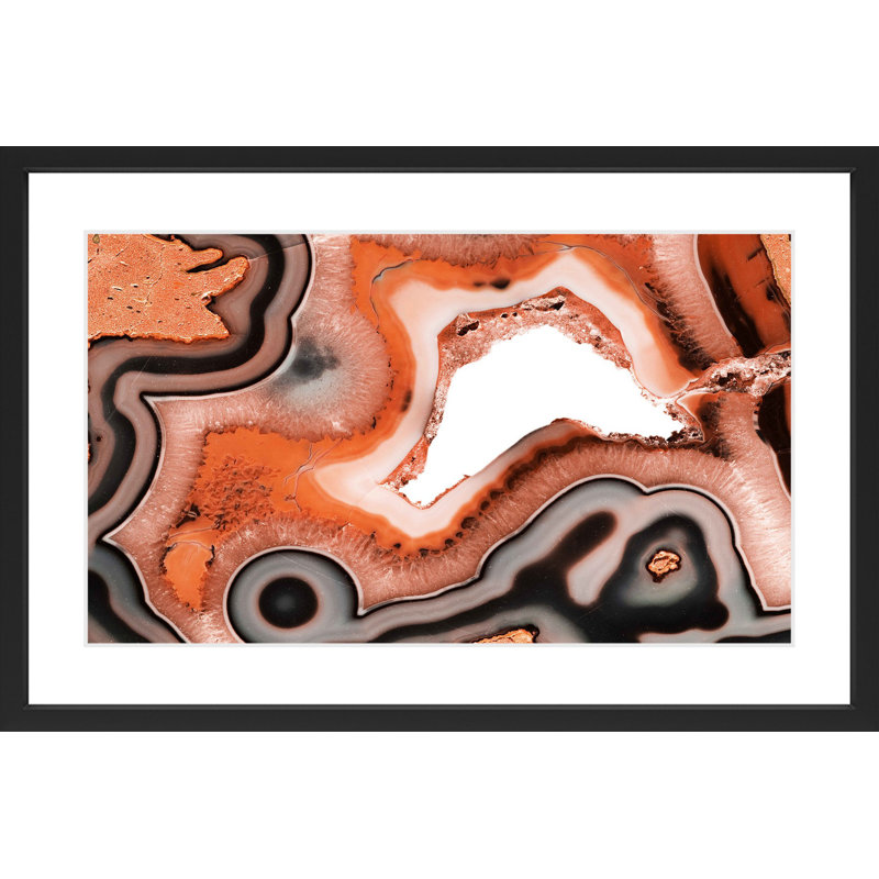 Sugilite - Single Picture Frame Print, 61cm H x 91cm W x 3.81cm D