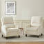 Fauteuil inclinable manuel rembourré de 30,3 po de largeur pour salon-213214301