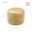 Cylinder Natural Amber Jade Marble Table Lamp, 3-Level Dimmable Warm LED Night Light, USB-C Rechargeable Jade Stone Bedside Lamp, Portable Cordless Ambient Lamp for Indoor & Outdoor Use